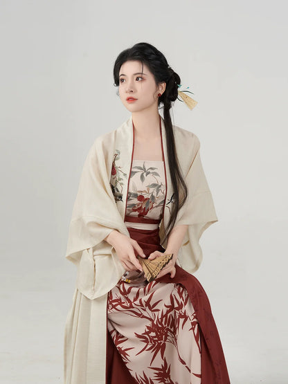 Song Dynasty x Modern Hanfu: Lychee Bliss 荔香晚鹊 (Preorder)