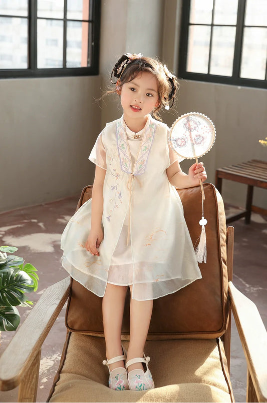 Acacia - New Chinese Style Ming Dynasty Hanfu for Girls