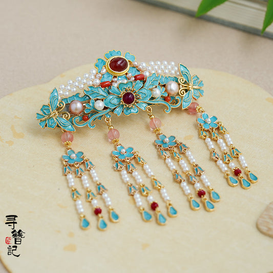 Back Hair Pin: Drunken Wind