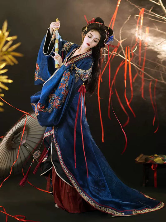 Snake Spirit - Warring States and Han Dynasty Straight Hem Robe