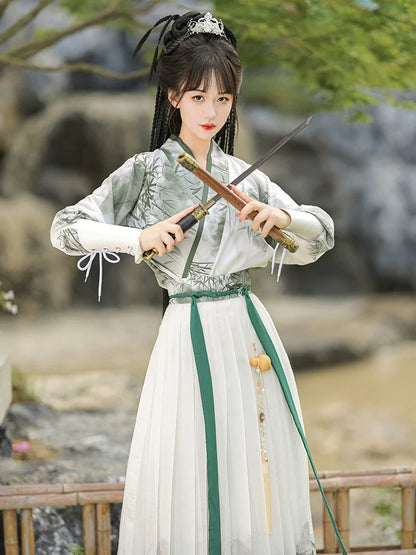 Wei Jin Wuxia Style Qiyao Ruqun - Swordsman 少侠
