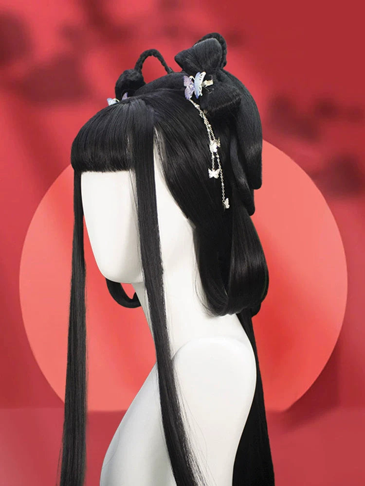 Cold Jade - Chinese Style Hair Wig for Hanfu