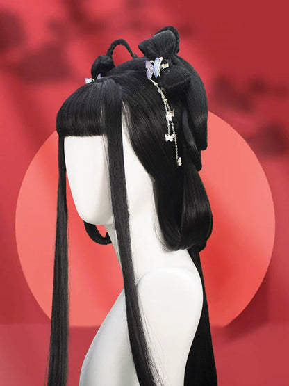 Cold Jade - Chinese Style Hair Wig for Hanfu