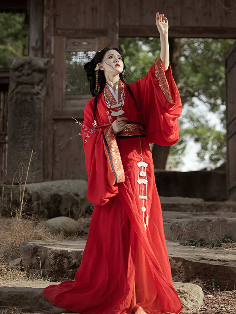 Sparrow - Warring States and Han Dynasty Straight Hem Robe