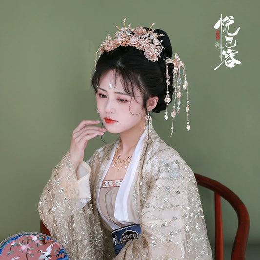 Hanfu Hair Accessories Set: Yunhuali