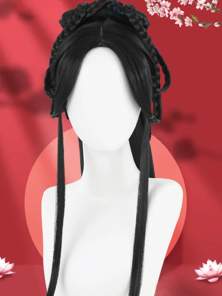 Beautiful Clarity - Chinese Style Hair Wig for Hanfu