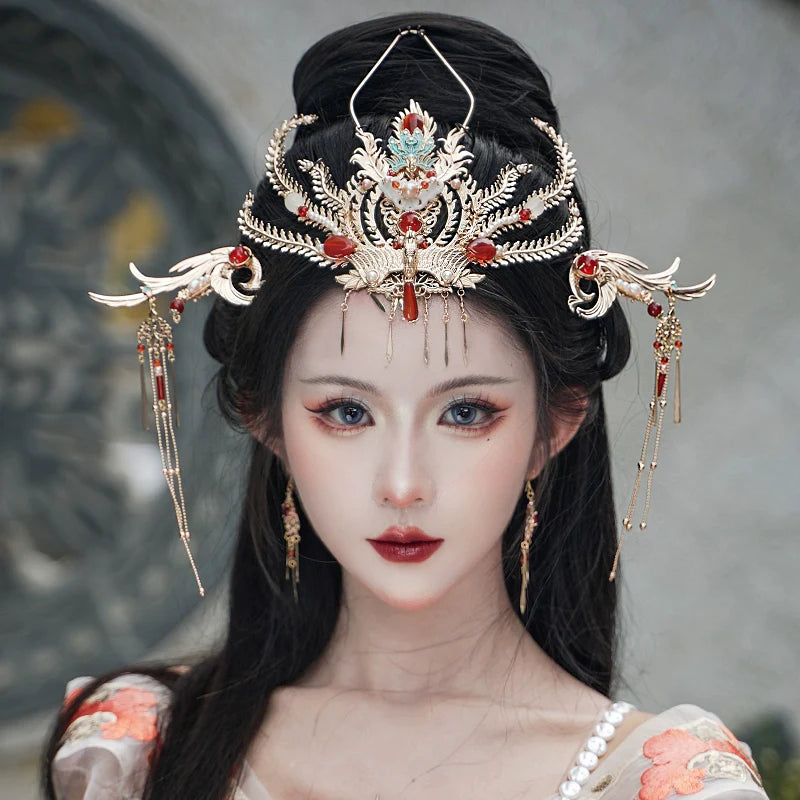 Chinese Wedding Hair Accessories: Ancient Wind Goddess