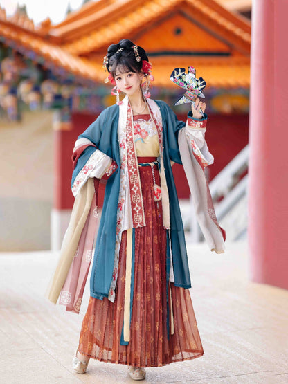 Cherry Lips 点绛唇 - Song Dynasty Style Qiyao Ruqun Hanfu