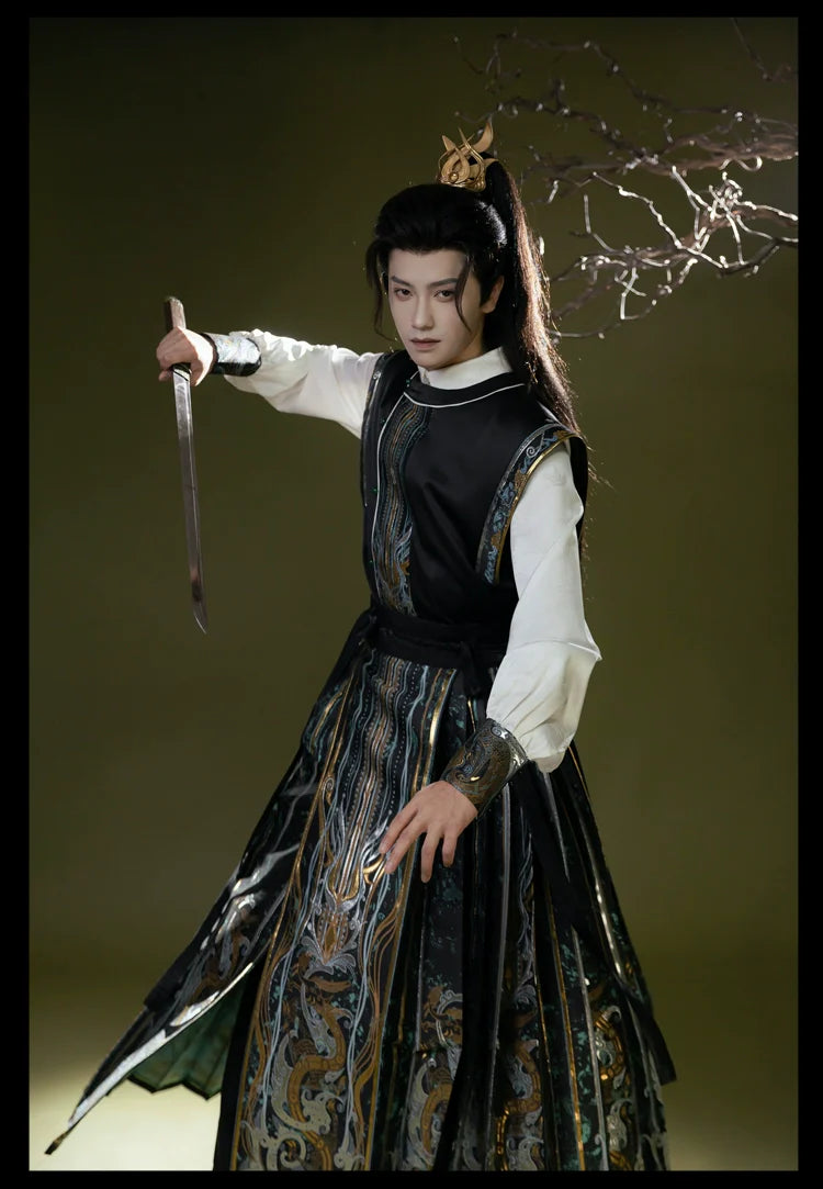 New Chinese Style Modern Hanfu Outfit - Light City 曙光之城 (Preorder)