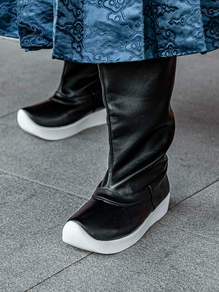 Leather - Chinese Style Hanfu Boots for Men & Women