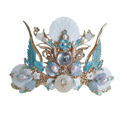 Hanfu Hair Accessories Set: Tidal Sea Spirit