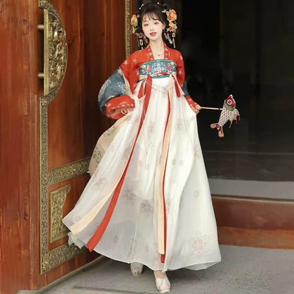 Yurong 玉蓉 - Tang Dynasty Style Qixiong Ruqun