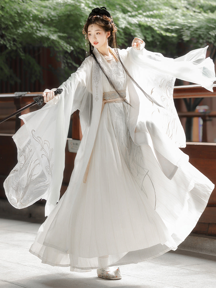 Pearl Glow 洛金羽 - Song Dynasty Style Qiyao Ruqun Hanfu