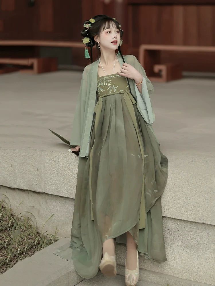 Yu Li 郁离 - Tang Dynasty Qixiong Ruqun Modern Hanfu Dress