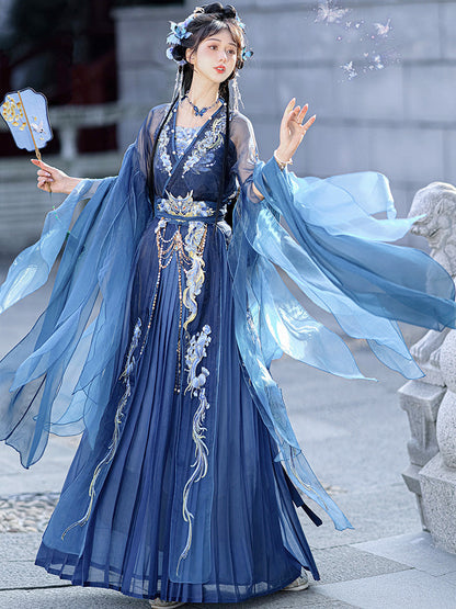 Dragon Queen of the West Sea 西海龙王 - Wei Jin Style Qiyao Ruqun