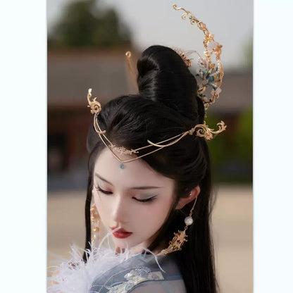 Hanfu Hair Accessories Set: Holy Moon