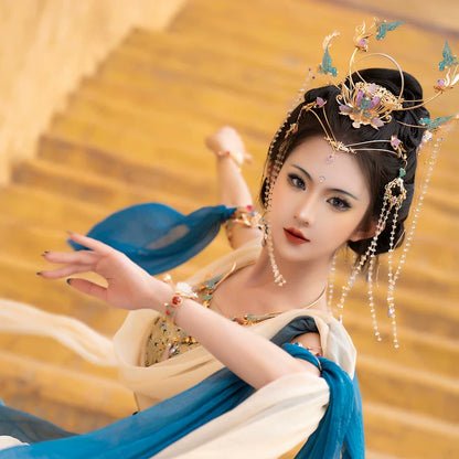 Hanfu Hair Accessories Set: Purple Immortal