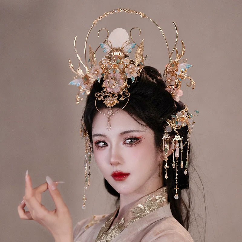 Hanfu Hair Accessories Set: Moon Song