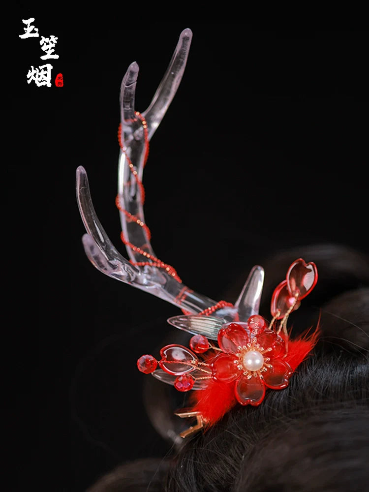 Hair Clips: Festive Dragon