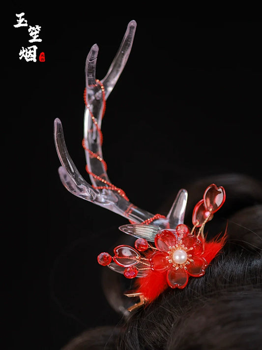 Hair Clips: Festive Dragon