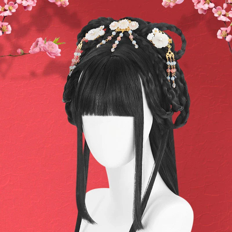 Fragrant Serenity - Chinese Style Hair Wig for Hanfu
