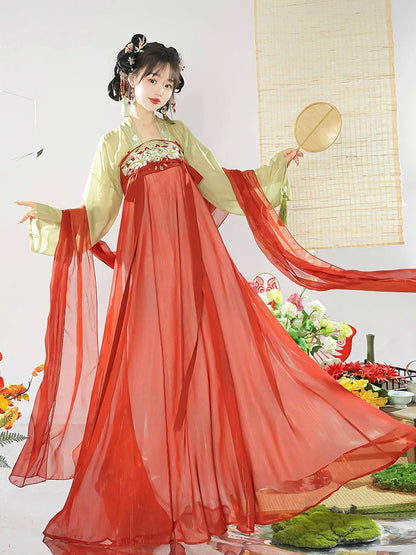 Qingqing 卿卿 - Tang Dynasty Style Qixiong Ruqun