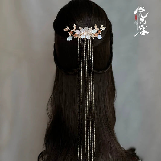 Back Hair Pin: Whispering Shadow