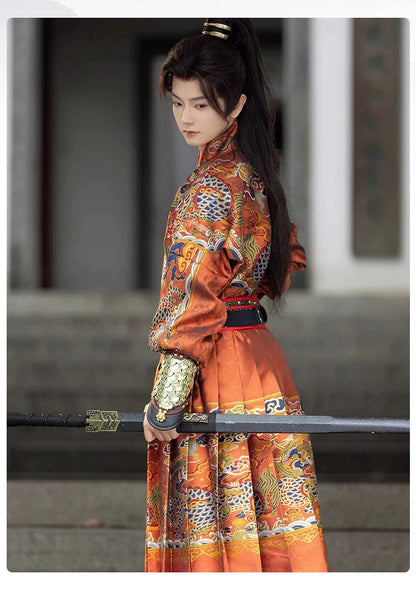 Ming Dynasty Jinyiwei Feiyufu - Burnt Orange