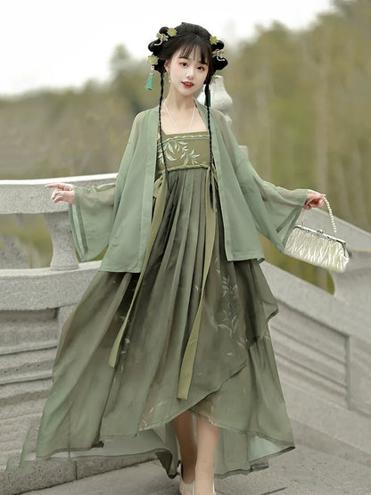 Yu Li 郁离 - Tang Dynasty Qixiong Ruqun Modern Hanfu Dress