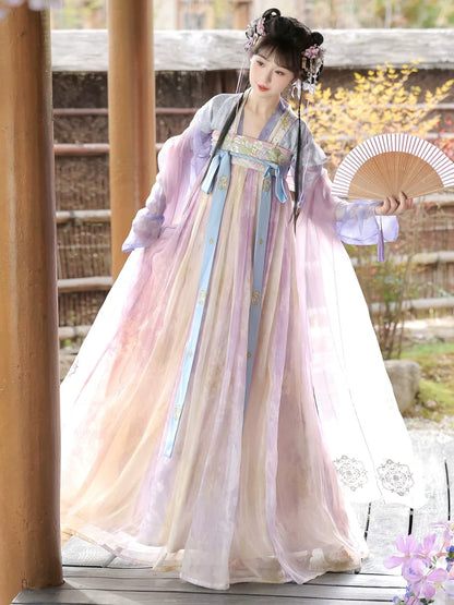 Moon Dyed 月染 - Tang Dynasty Style Qixiong Ruqun
