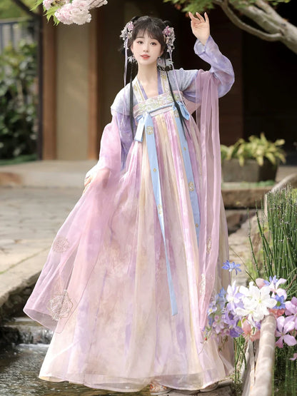 Moon Dyed 月染 - Tang Dynasty Style Qixiong Ruqun