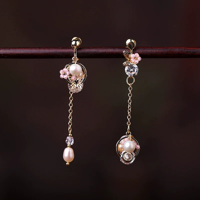 Fleur Chinese Style Earrings