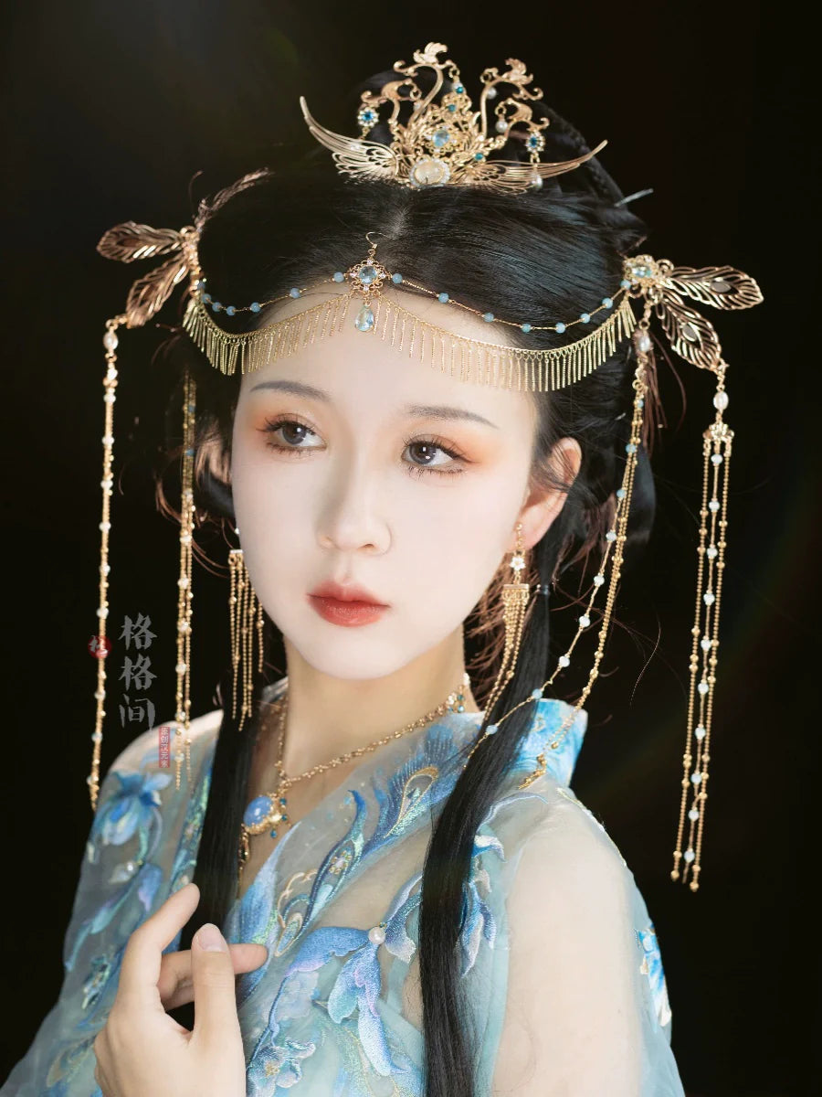 Hanfu Hair Accessories Set: Yuxian