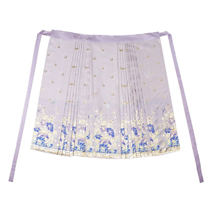 Ming Dynasty Modern Hanfu, Mamianqun, Flower Spirit 花为棂