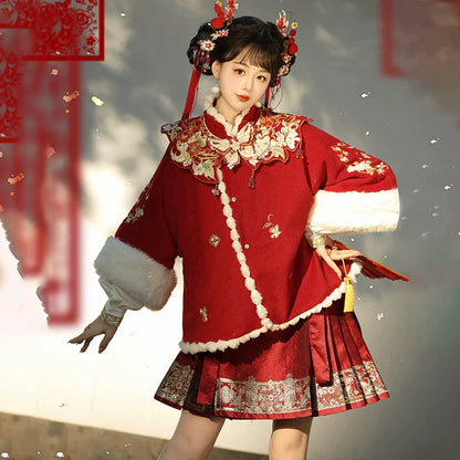 Ming Dynasty, Mamianqun, Modern Hanfu, Sparkle