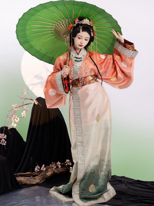 Fanta Sprite - Warring States and Han Dynasty Straight Hem Robe (Preorder)