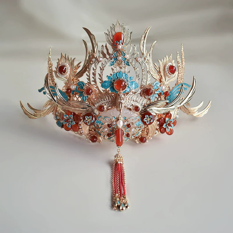 Chinese Wedding Hair Accessories: Flower Appearance