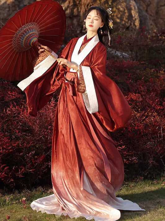 Chibi 赤壁 - Warring States and Han Dynasty Straight Hem Robe