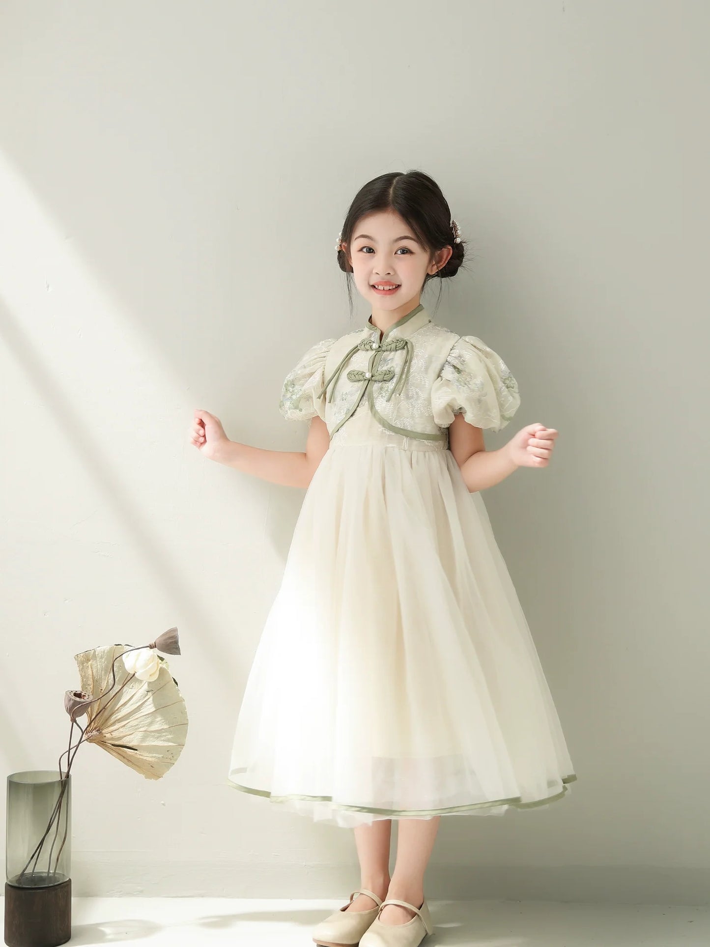 Maren - New Chinese Style Cheongsam for Girls