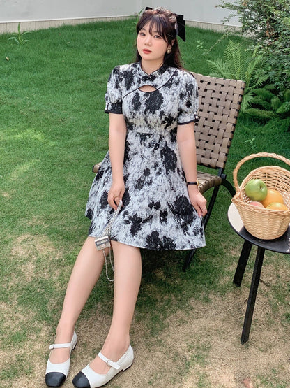 Luna - New Chinese Style Cheongsam Dress