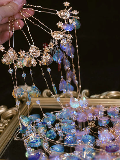 Hair Pins: Pink Mermaid