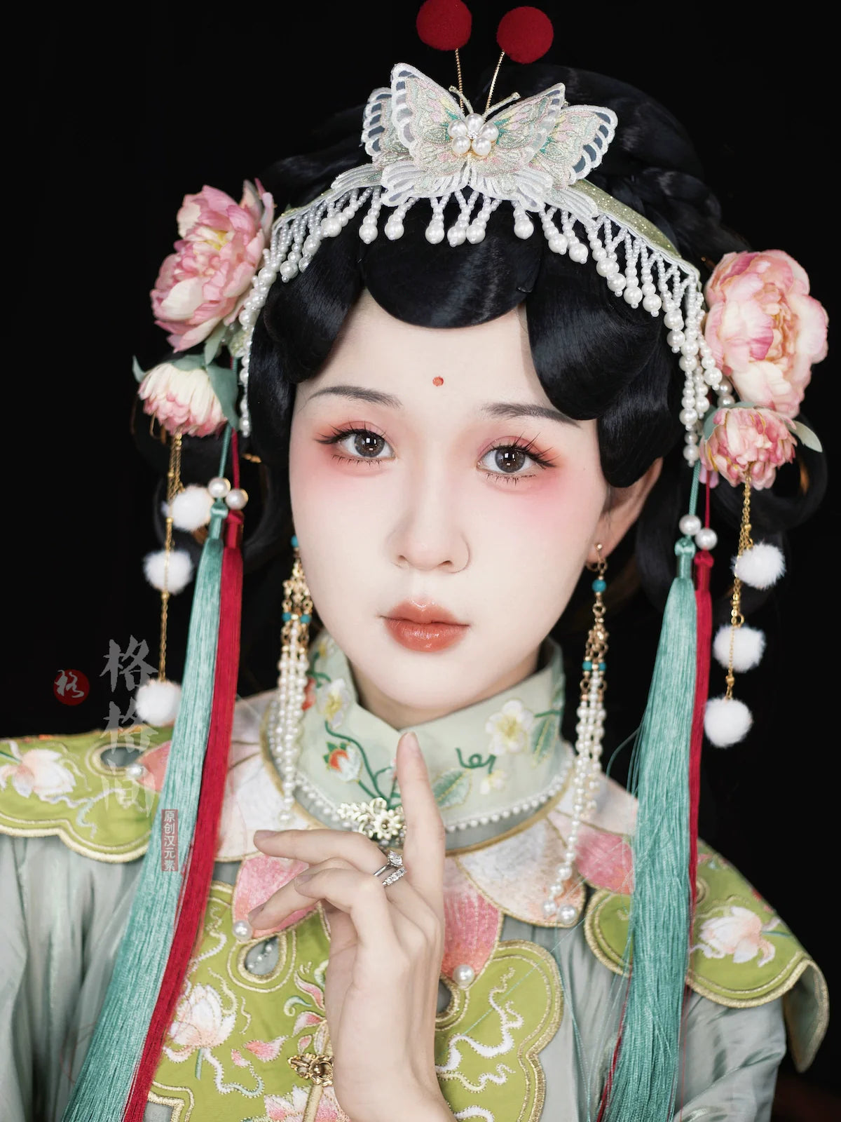 Opera Hair Band: Butterfly