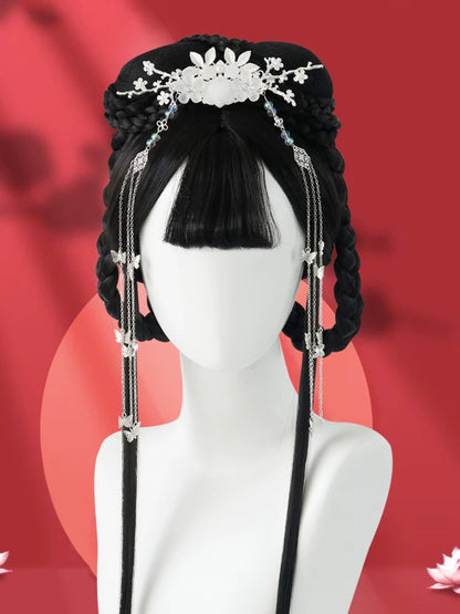 Clear Snow - Chinese Style Hair Wig for Hanfu