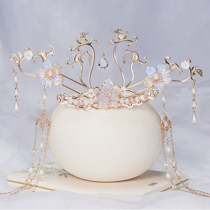 Hanfu Hair Accessories Set: Sky Phoenix