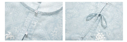 Ming Dynasty x Modern Hanfu: Sea Salt Crushed Ice 海盐碎冰 (Preorder)