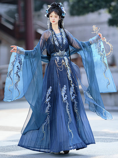 Dragon Queen of the West Sea 西海龙王 - Wei Jin Style Qiyao Ruqun