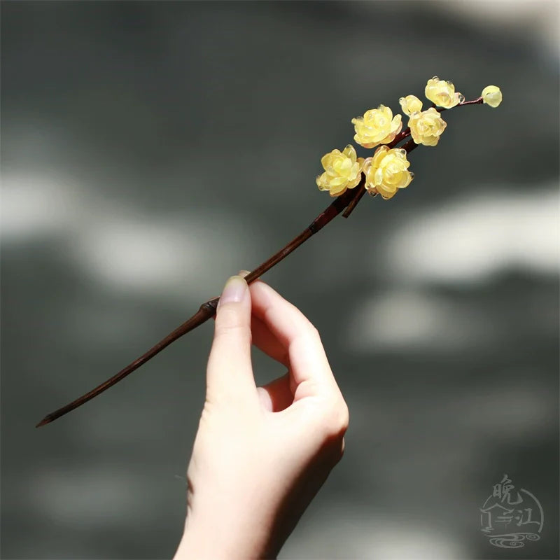 Hair Stick: Wintersweet
