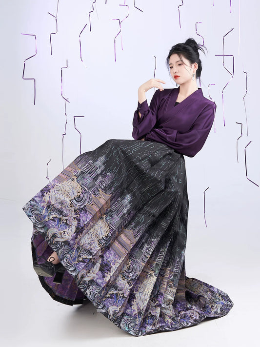 Ming Dynasty x Modern Hanfu: Cyber Qilin 赛博麒麟 (Preorder)