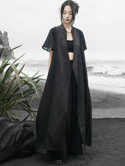 New Chinese Style Satin Dress: Space