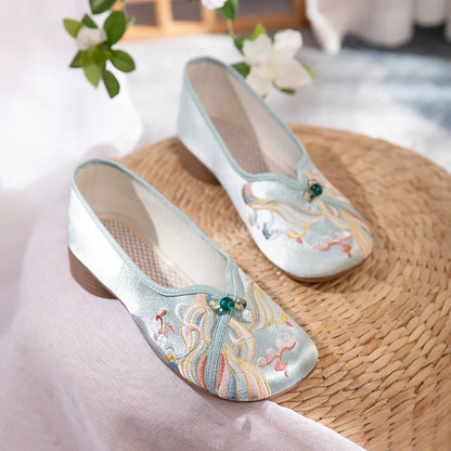 Emma - Embroidered Cheongsam Shoes